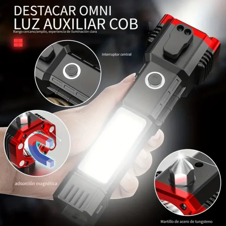 LINTERNA DE SEGURIDAD 4 EN 1 - SAFETY ™