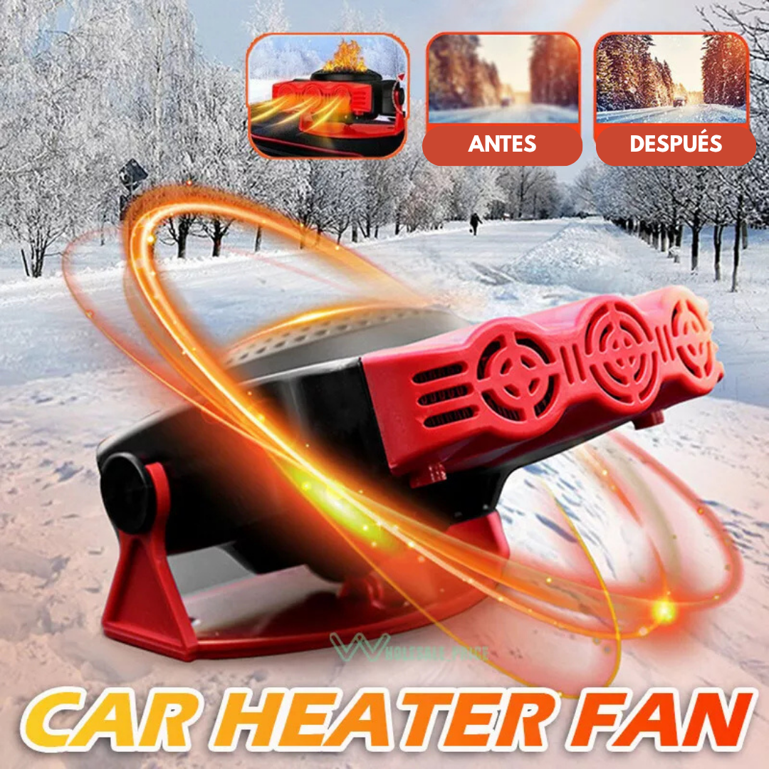 ThermoCar Pro™ - Calefactor y desempañante de autos 2 en 1