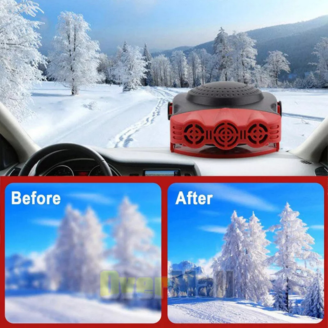ThermoCar Pro™ - Calefactor y desempañante de autos 2 en 1